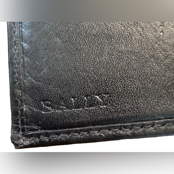 BALLY | Black Calfskin Ribbon Continental Wallet - Picture 12 of 16